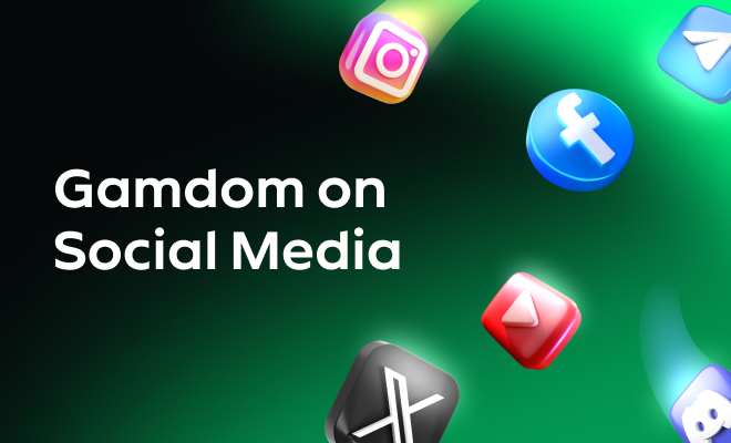 Gamdom on Socials