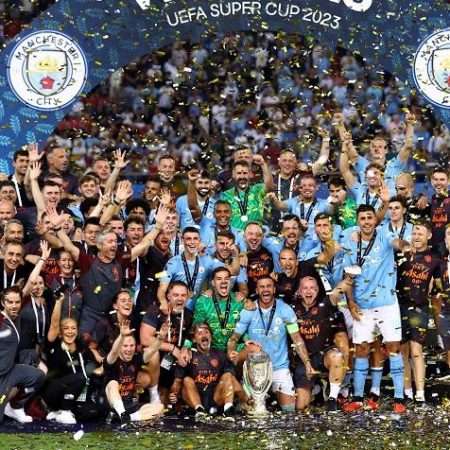 曼城互射十二碼擊敗西維爾，奪得歐洲超級盃冠軍