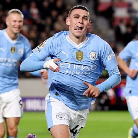 霍頓帽子戲法！ 曼城以3:1逆轉擊敗賓福特