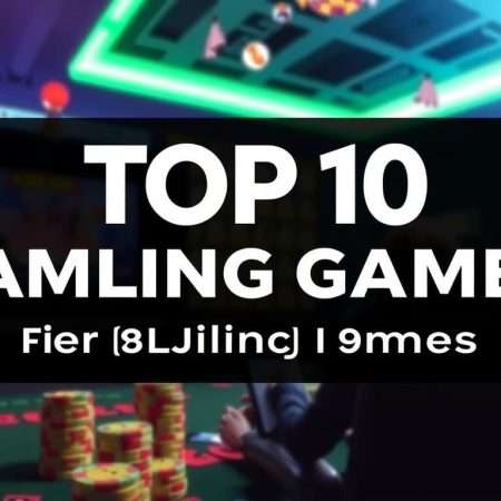 十大網賭熱門遊戲介紹