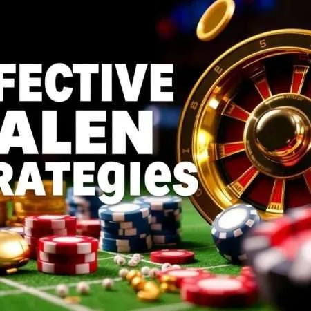 如何在博彩網站上制定有效的賭博策略